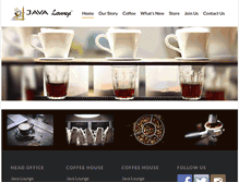 Tablet Screenshot of javaloungecoffee.com